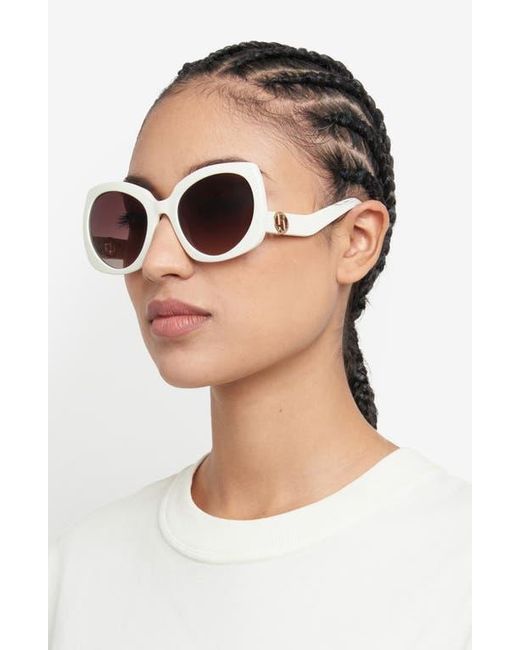 Marc Jacobs Tortoiseshell Brown Gradient butterfly Sunglasses Marc Jacobs Marc 761/S Butterfly Sunglasses | Fashion Eyewear US main image 3