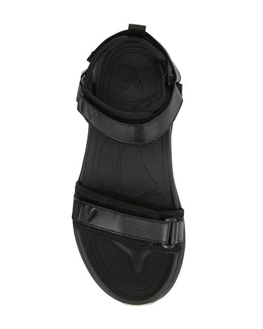 Vionic Black Walk Max Wanderer Sandal
