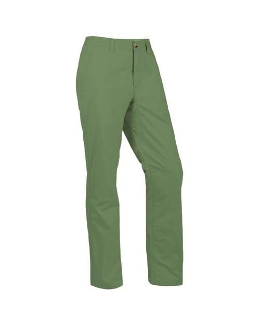 Mountain Khakis Green Stretch Poplin Pant for men