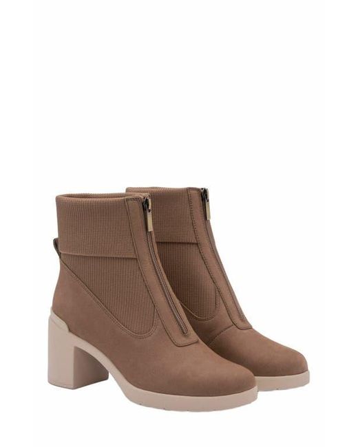ABEO Brown Metropolis Zip Boot