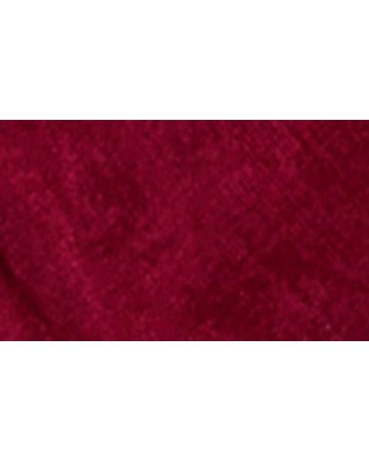 Edikted Red Fiora One-Shoulder Cutout Minidress