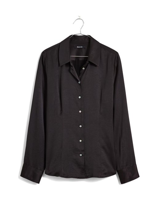 Madewell Black Enzo Button-up Shirt