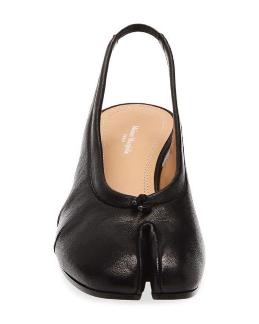 Maison Margiela Blue Tabi Slingback Pump