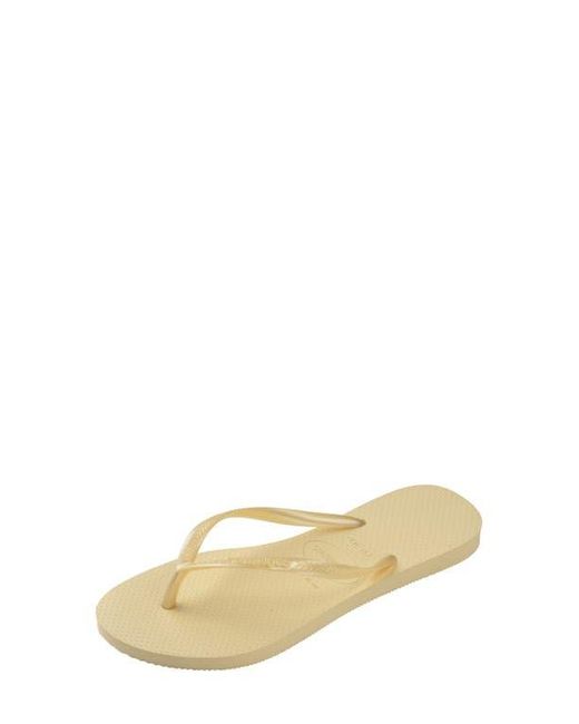 Havaianas Natural Slim Flip Flop