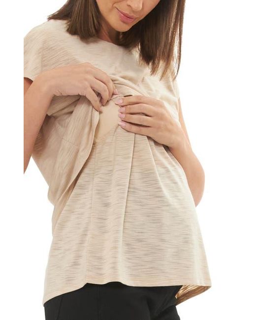 Ripe Maternity Natural Jazmin Nursing Tee
