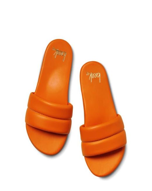 Beek Orange Sugarbird Slide Sandal