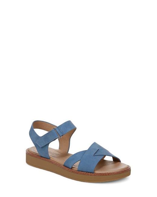 LifeStride Blue Wren Ankle Strap Platform Sandal