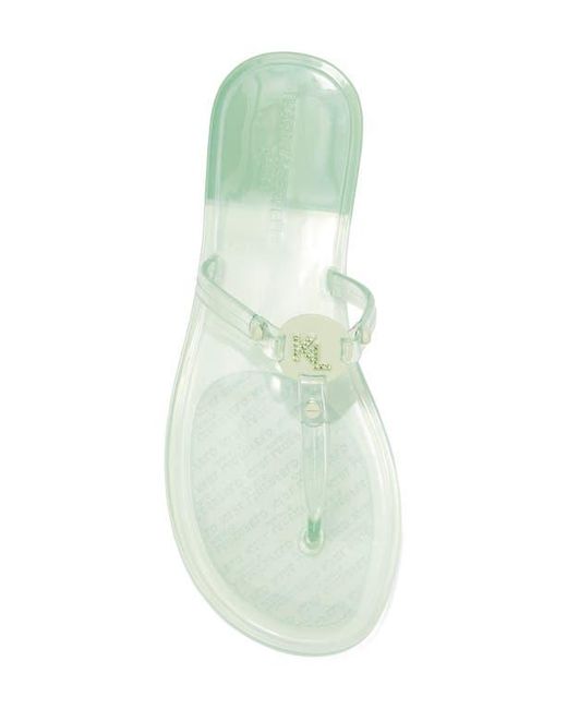 Karl Lagerfeld Green Wylda Clear Sandal