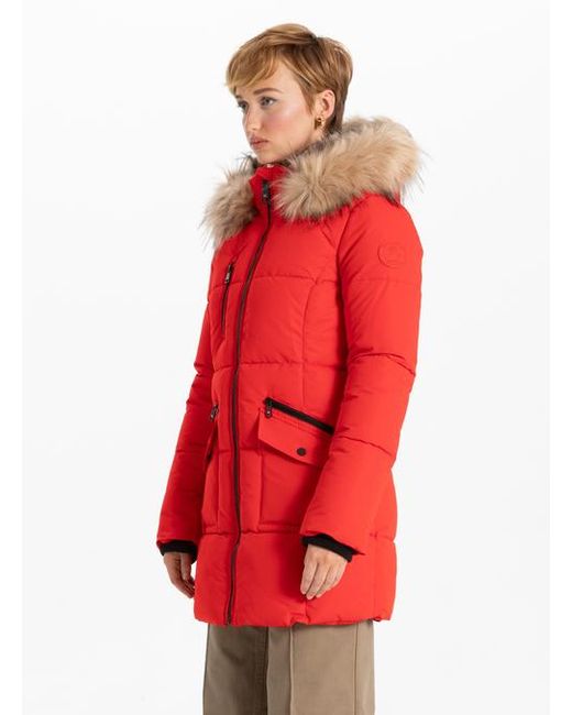 Point Zero Red Timeless Parka