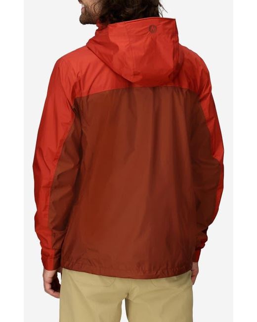 Marmot Red Precip Waterproof Hooded Jacket for men