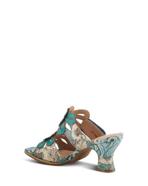 Spring Step Green Alania Sandal