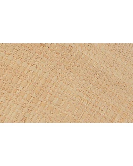 Eugenia Kim Natural Micky Raffia Visor