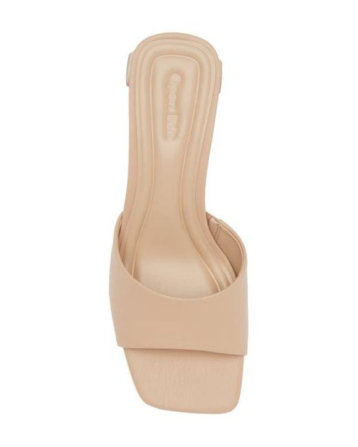 Open Edit White Jaydin Slide Sandal