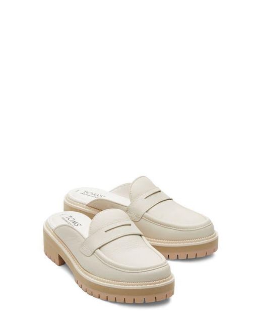 TOMS White Cara Mule