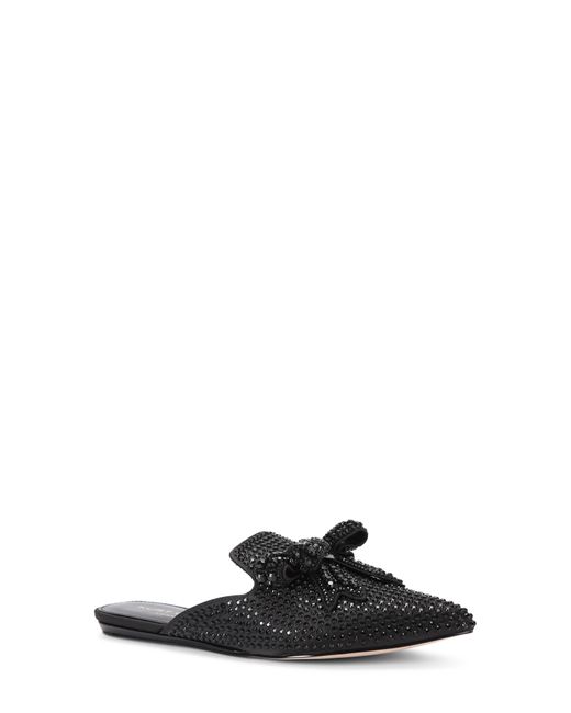 Kurt Geiger Olive Bow Pointed Toe Mule in Black | Lyst