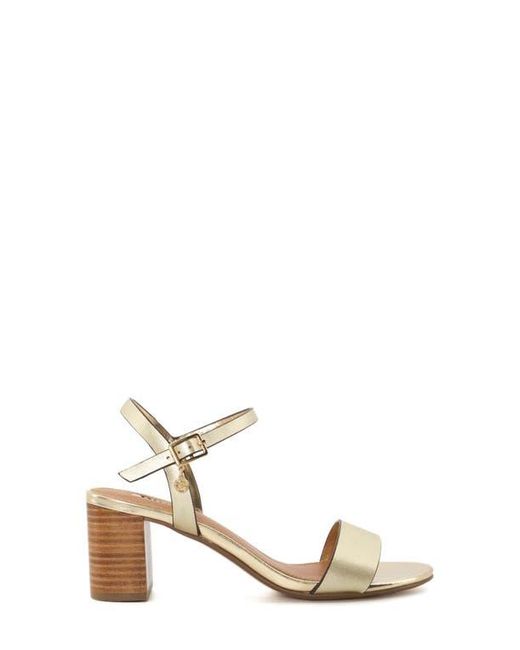 Dune Metallic Jelly Sandal