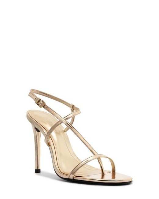 SCHUTZ SHOES Natural Azure Slingback Sandal