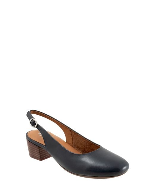 Softwalk® Brown Largo Slingback Pump