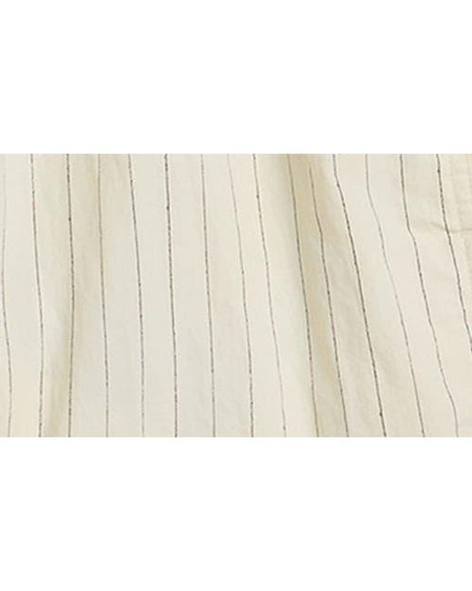 AUTO-REPLY™ White Solid 4-Inch Nylon Swim Trunks for men