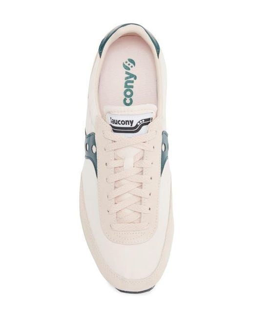 Saucony White Gender Inclusive Trainer 80 Sneaker