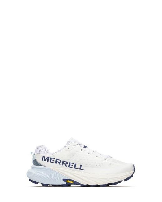 Merrell White Agility Peak 5 Running Shoe