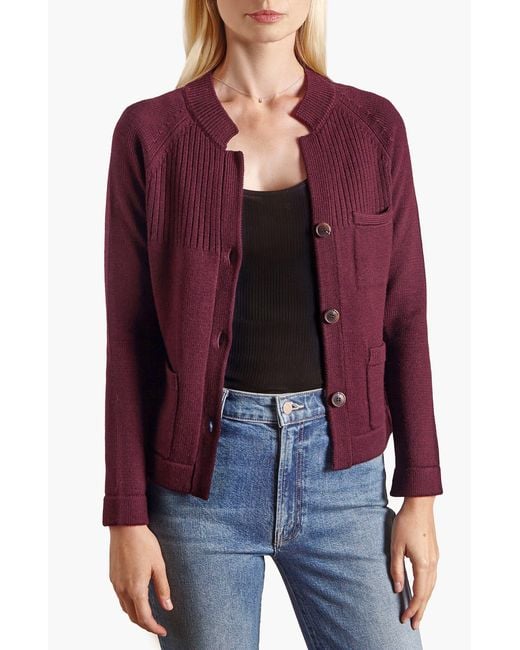 Oyun Purple Shrunken Jacket