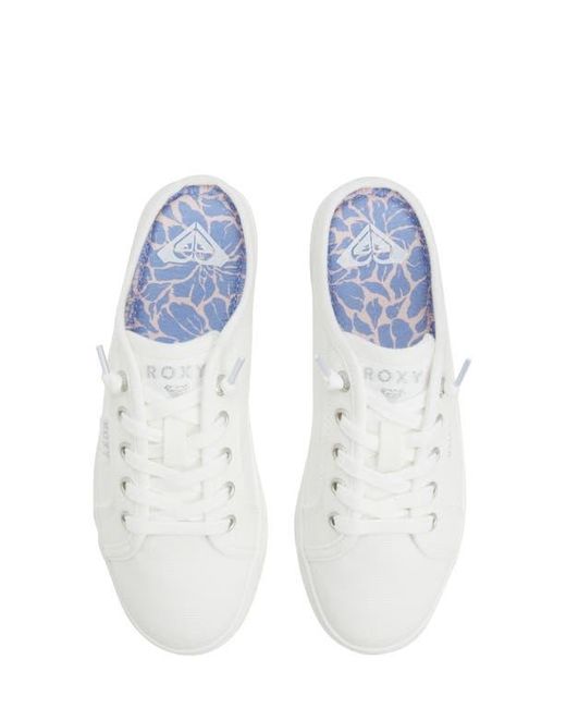 Roxy White Sunny Stroll Sneaker Mule