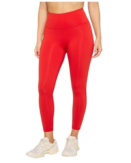 Fabletics Red Define Powerhold High-Waisted 7/8 Leggings