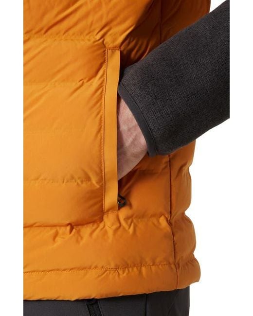 Helly Hansen Orange Arctic Ocean Hybrid Insulated Jacket for men