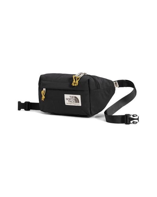 The North Face Black Berkeley Lumbar Water Repellent Recycled Nylon Belt Bag
