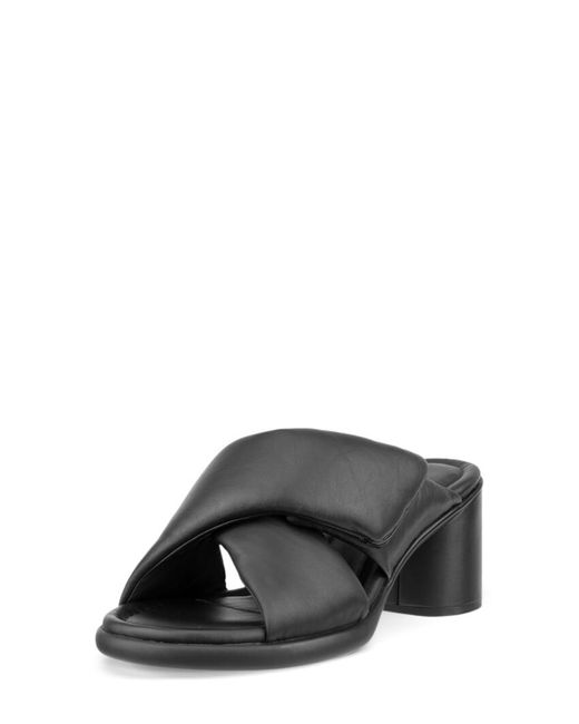 Ecco Black Sculpted Lx Slide Sandal