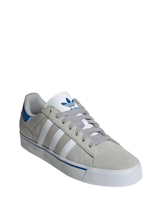 Adidas Gray Campus Vulcanized Low Top Sneaker for men