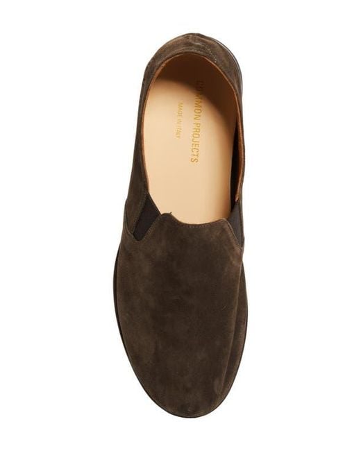 Common Projects Brown Slipper Shoe for men