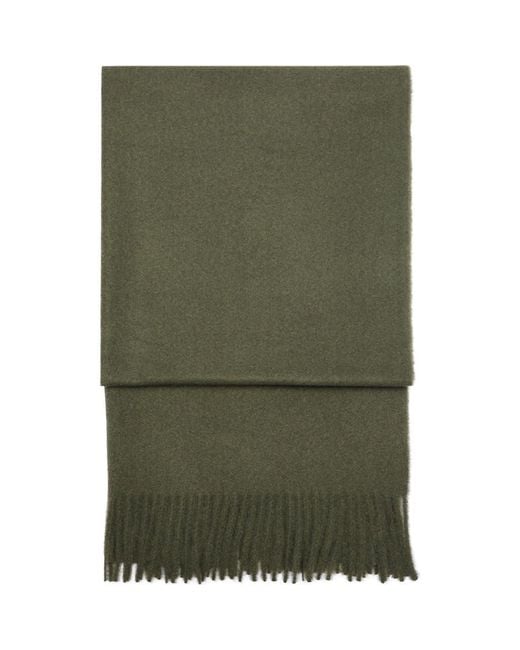 Mango Green Fringe Scarf