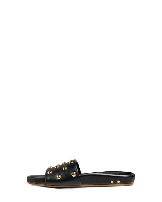 Beek Black Gallito Stud Slide Sandal
