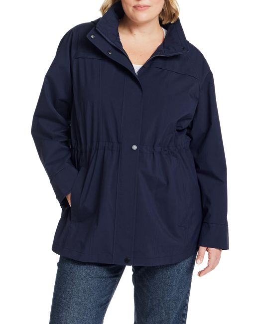 Gallery Blue Packable Water Resistant Jacket