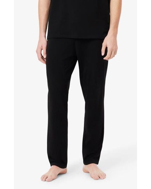 Lacoste Black Pajama Pants for men