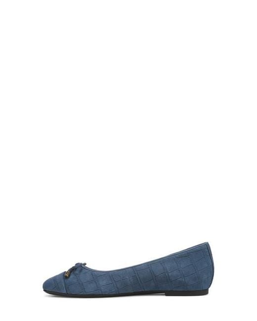 Vionic Blue Klara Cap Toe Ballet Flat