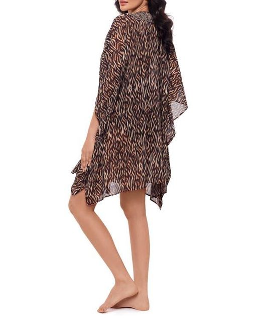 Miraclesuit Brown Topkapi Cover-Up Caftan