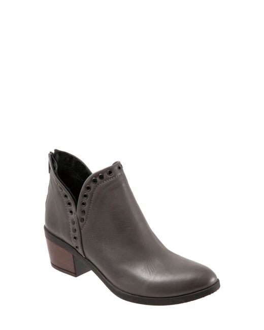 BUENO Black Cora Bootie