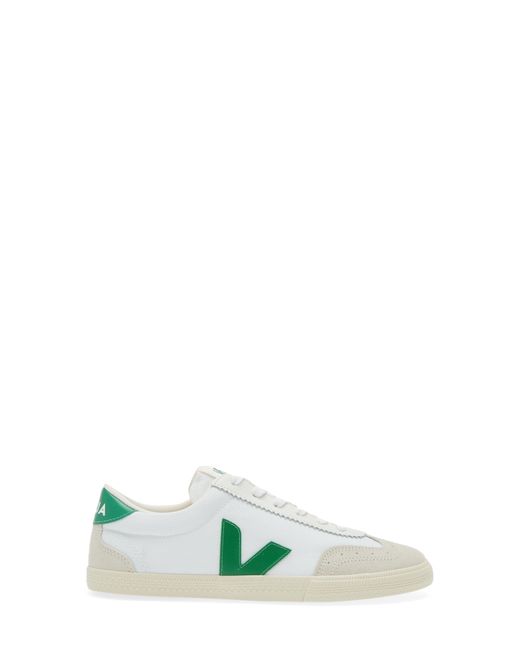 Veja White Volley Canvas Sneaker