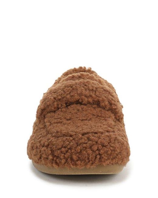 Vionic Brown Snuggle Faux Shearling Slipper