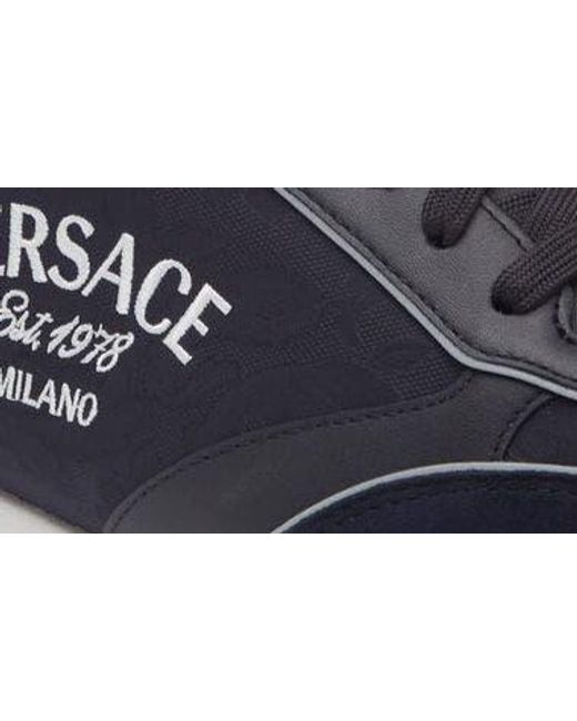 Versace Blue Milano Sneaker for men