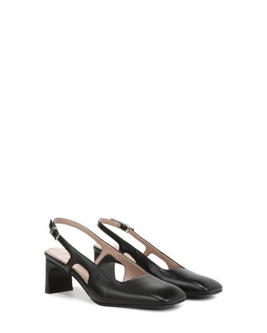 Naturalizer Black Carmen Slingback Pump