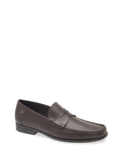 Ferragamo Gray Athen Penny Loafer for men