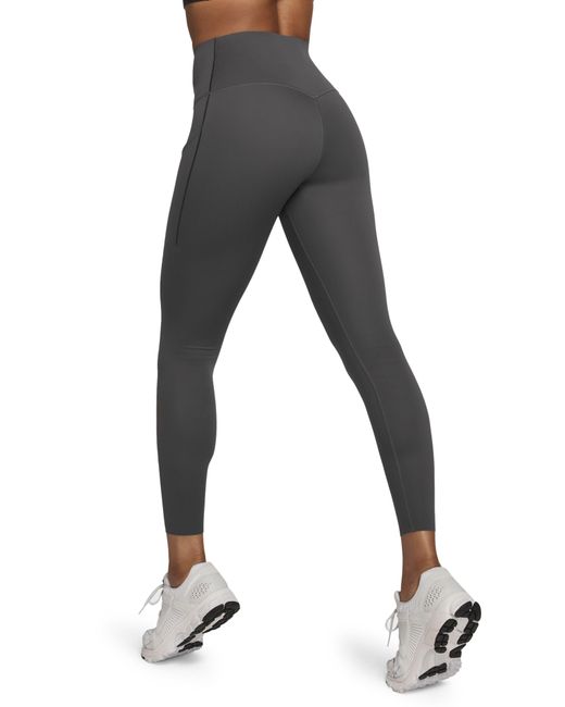 Nike Black Universa Medium Support High Waist 7/8 leggings