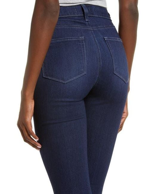 PAIGE Blue Hoxton Skinny Jeans