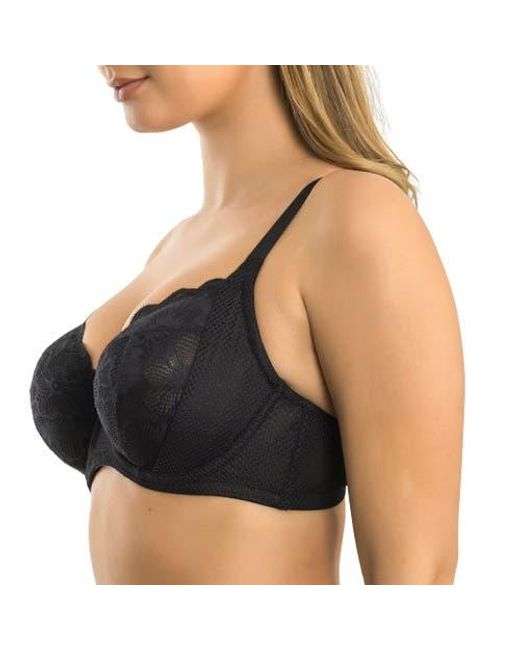 Parfait Black Luxlacy Full Coverage Sweetheart Unlined Wire Bra