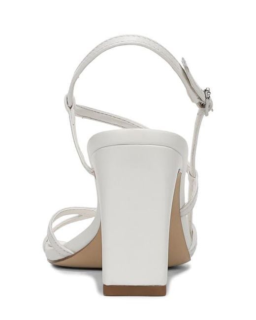 Sam Edelman White Elissa Slingback Sandal