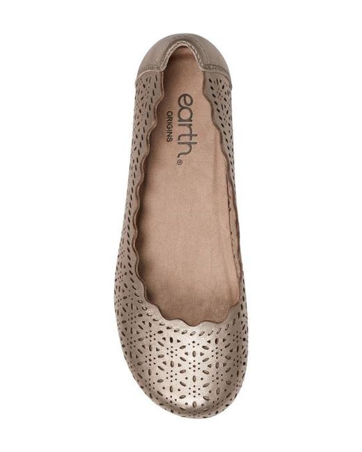 Earth Brown Bria Casual Flat